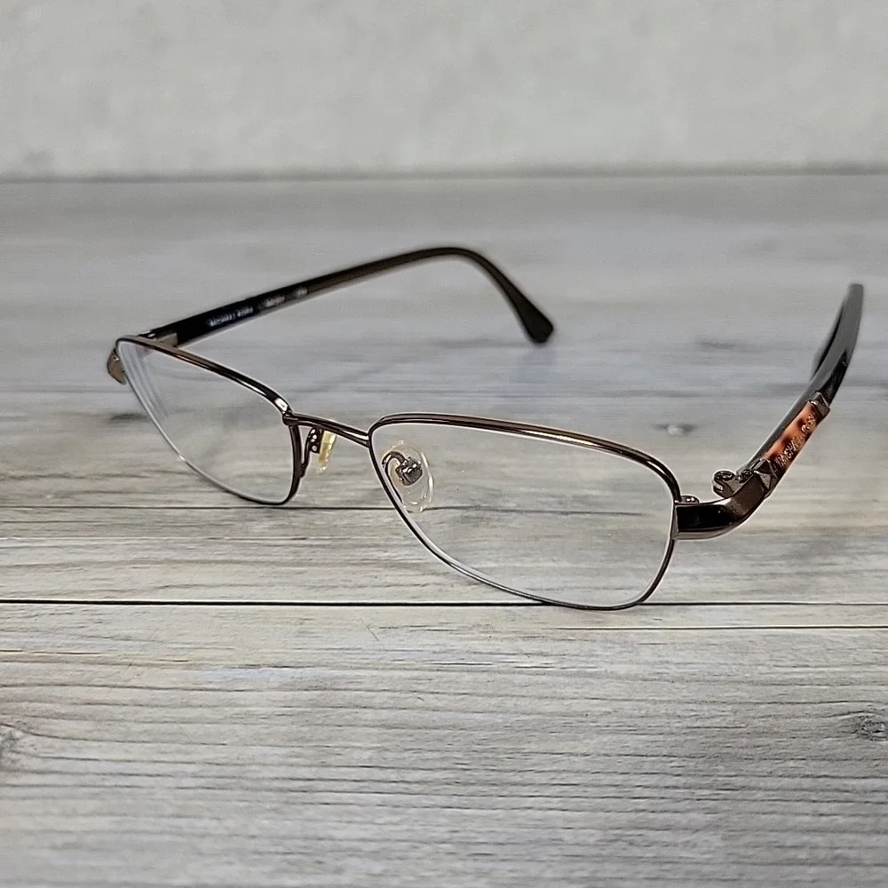 Michael Kors MK 357 239 Eyeglasses Frames Rectangle Bronze Brown 49-17-135‎